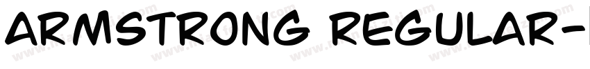 Armstrong Regular字体转换